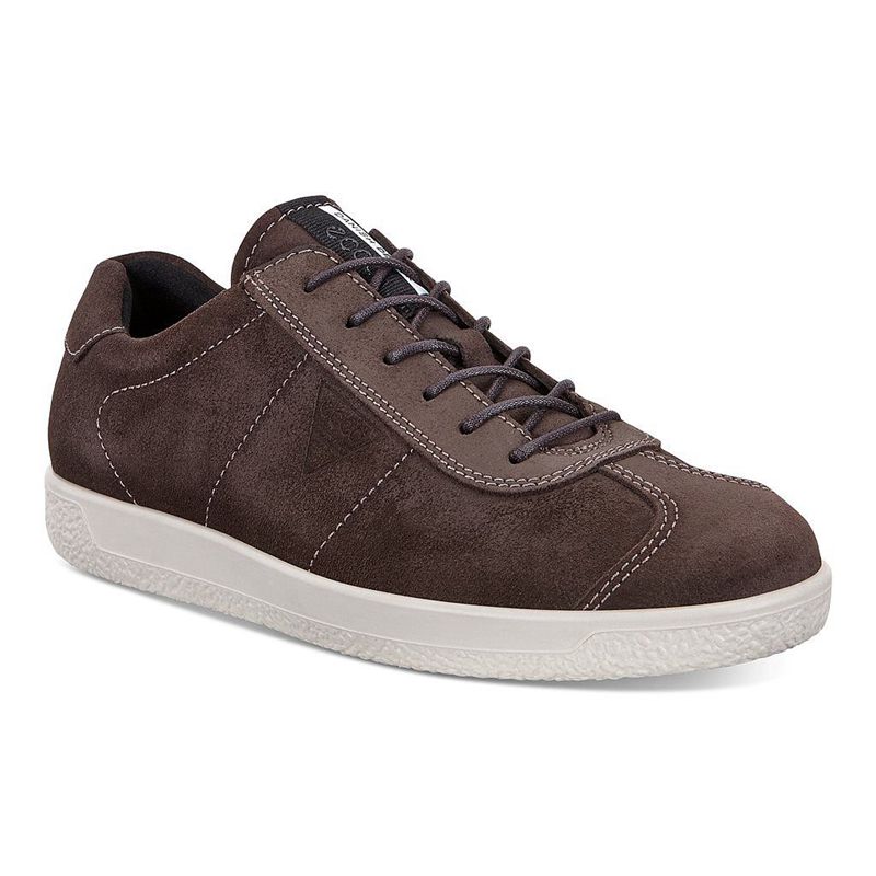 Men Casual Ecco Soft 1 M - Sneakers Brown - India SXJQTD720